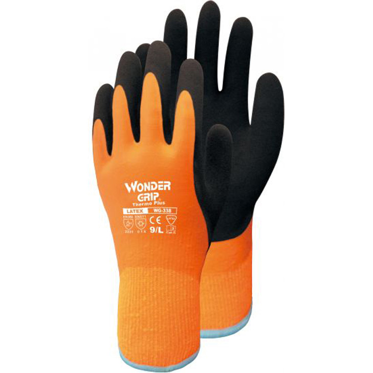 orange Winterhandschuh SuperWorker® Thermo-Handschuhe WINTER-WORKER Größe: L 